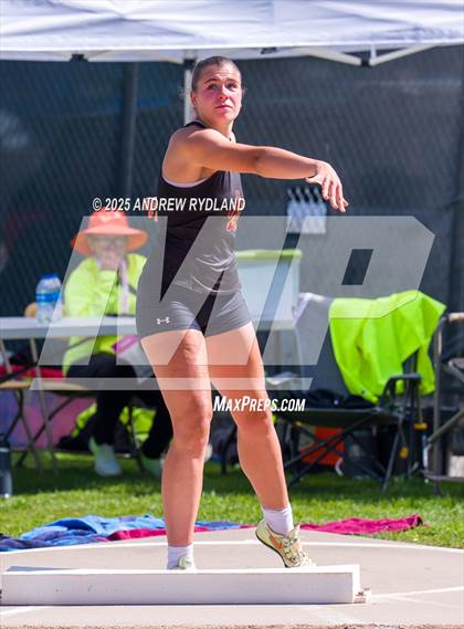 Thumbnail 2 in CHSAA 5A State Championships (Shotput Final) photogallery.