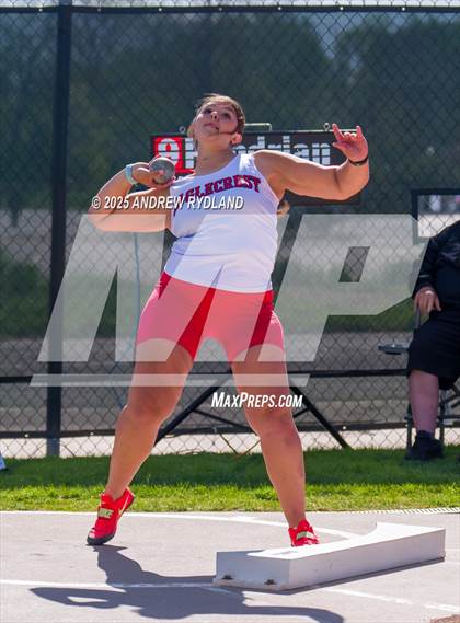 Thumbnail 3 in CHSAA 5A State Championships (Shotput Final) photogallery.
