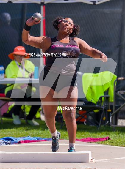 Thumbnail 3 in CHSAA 5A State Championships (Shotput Final) photogallery.