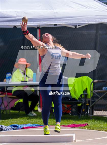 Thumbnail 3 in CHSAA 5A State Championships (Shotput Final) photogallery.