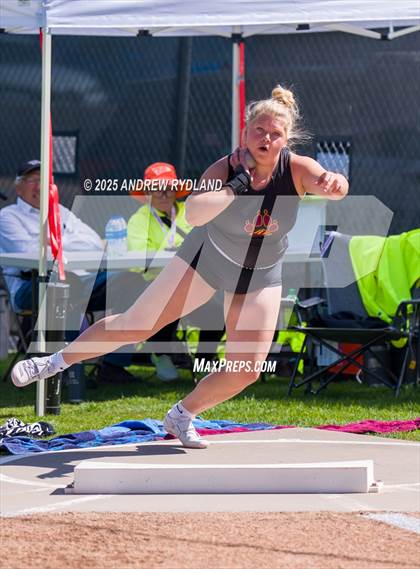 Thumbnail 2 in CHSAA 5A State Championships (Shotput Final) photogallery.