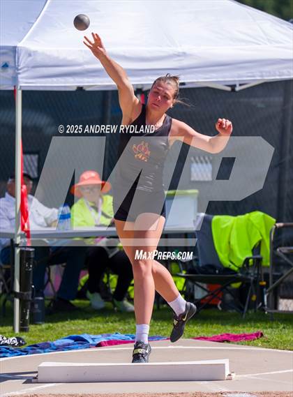 Thumbnail 2 in CHSAA 5A State Championships (Shotput Final) photogallery.