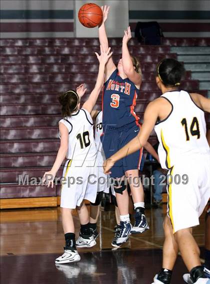 Thumbnail 2 in Forney vs McKinney North (Sherman Holiday Tournament) photogallery.