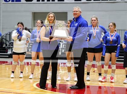 Thumbnail 1 in Fayetteville vs. Sulphur Bluff (UIL Volleyball 1A Semi-Finals) photogallery.