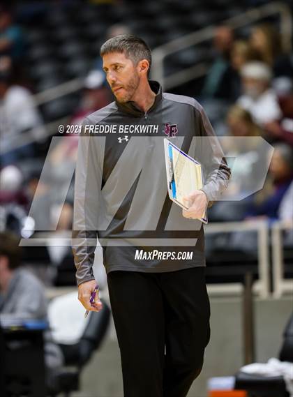 Thumbnail 1 in Fayetteville vs. Sulphur Bluff (UIL Volleyball 1A Semi-Finals) photogallery.
