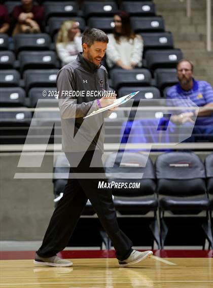 Thumbnail 2 in Fayetteville vs. Sulphur Bluff (UIL Volleyball 1A Semi-Finals) photogallery.