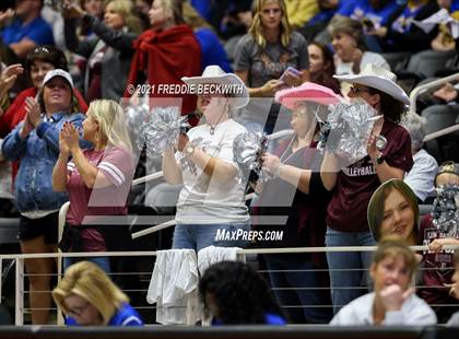 Thumbnail 2 in Fayetteville vs. Sulphur Bluff (UIL Volleyball 1A Semi-Finals) photogallery.
