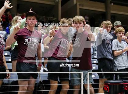 Thumbnail 2 in Fayetteville vs. Sulphur Bluff (UIL Volleyball 1A Semi-Finals) photogallery.
