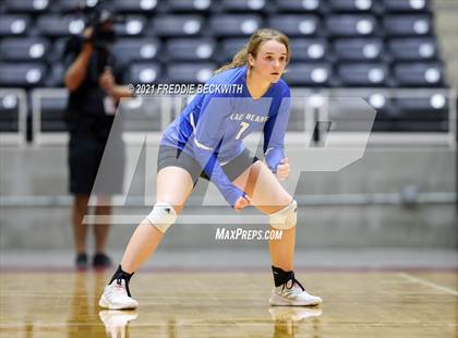 Thumbnail 3 in Fayetteville vs. Sulphur Bluff (UIL Volleyball 1A Semi-Finals) photogallery.