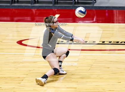 Thumbnail 2 in Fayetteville vs. Sulphur Bluff (UIL Volleyball 1A Semi-Finals) photogallery.