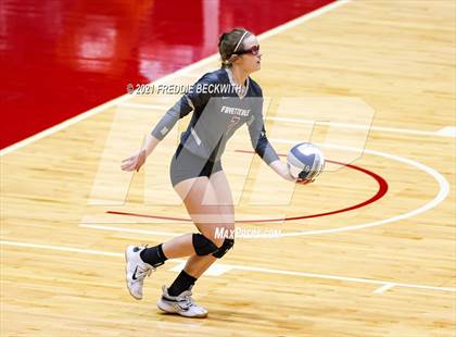 Thumbnail 2 in Fayetteville vs. Sulphur Bluff (UIL Volleyball 1A Semi-Finals) photogallery.