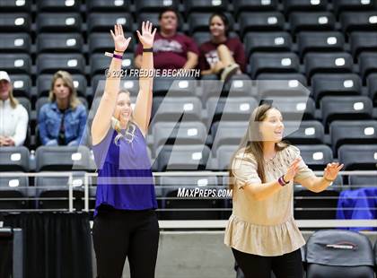 Thumbnail 1 in Fayetteville vs. Sulphur Bluff (UIL Volleyball 1A Semi-Finals) photogallery.