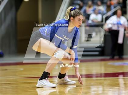 Thumbnail 2 in Fayetteville vs. Sulphur Bluff (UIL Volleyball 1A Semi-Finals) photogallery.