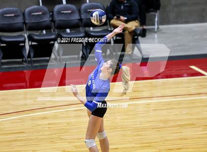 Thumbnail 1 in Fayetteville vs. Sulphur Bluff (UIL Volleyball 1A Semi-Finals) photogallery.