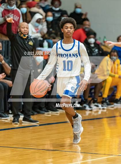 Thumbnail 3 in Indianapolis Crispus Attucks @ Indianapolis Bishop Chatard photogallery.
