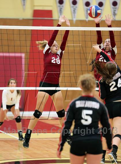 Thumbnail 3 in Cardinal Newman vs Healdsburg  photogallery.