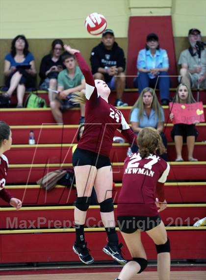 Thumbnail 2 in Cardinal Newman vs Healdsburg  photogallery.