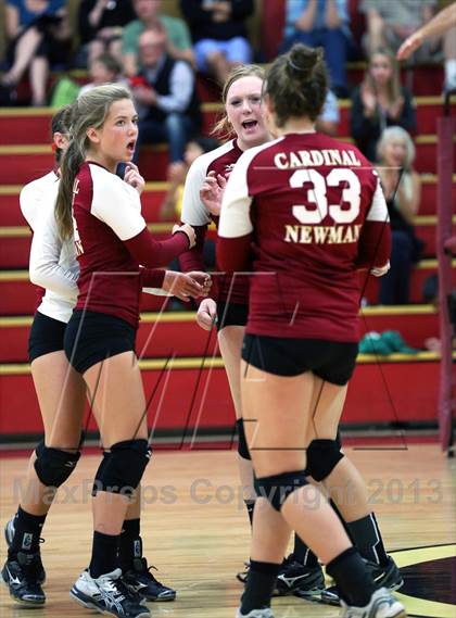 Thumbnail 2 in Cardinal Newman vs Healdsburg  photogallery.
