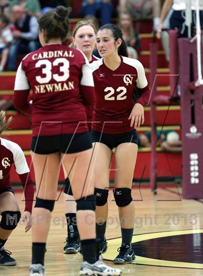 Thumbnail 3 in Cardinal Newman vs Healdsburg  photogallery.