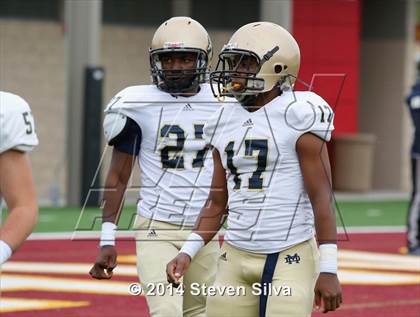 Thumbnail 1 in Bishop's vs. Mater Dei Catholic (CIF SDS D4 Final) photogallery.