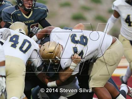 Thumbnail 1 in Bishop's vs. Mater Dei Catholic (CIF SDS D4 Final) photogallery.
