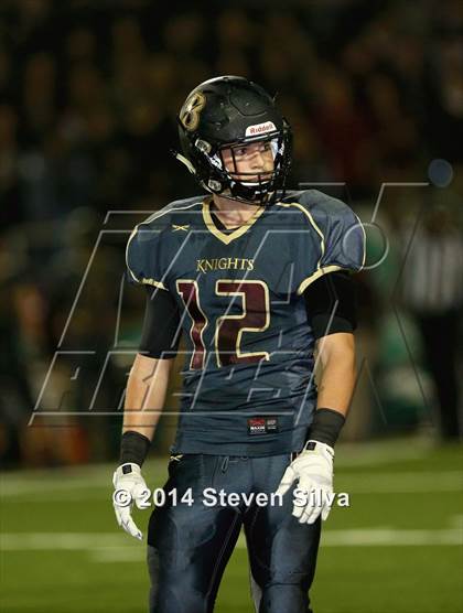 Thumbnail 3 in Bishop's vs. Mater Dei Catholic (CIF SDS D4 Final) photogallery.