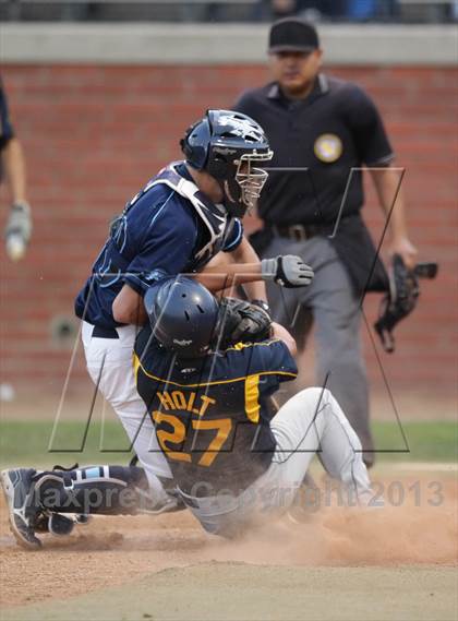 Thumbnail 2 in Yucaipa @ Crescenta Valley (CIF SS Playoffs) photogallery.