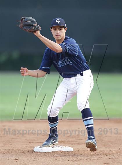 Thumbnail 3 in Yucaipa @ Crescenta Valley (CIF SS Playoffs) photogallery.