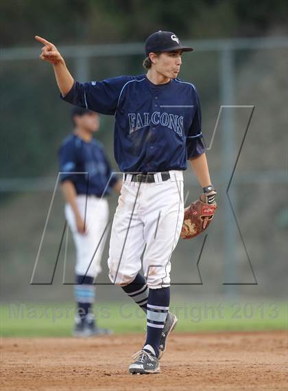 Thumbnail 3 in Yucaipa @ Crescenta Valley (CIF SS Playoffs) photogallery.