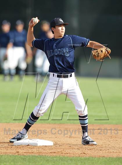 Thumbnail 2 in Yucaipa @ Crescenta Valley (CIF SS Playoffs) photogallery.