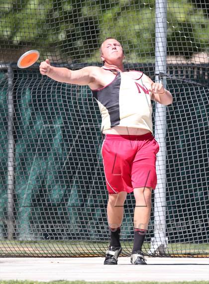Thumbnail 2 in CIF State Track & Field Championships (Boys Discus) photogallery.