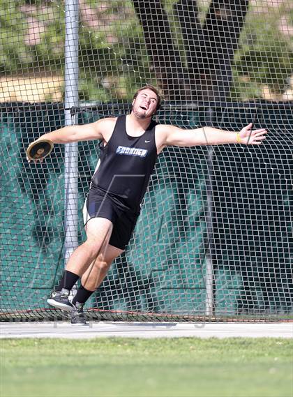 Thumbnail 2 in CIF State Track & Field Championships (Boys Discus) photogallery.