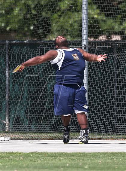 Thumbnail 3 in CIF State Track & Field Championships (Boys Discus) photogallery.