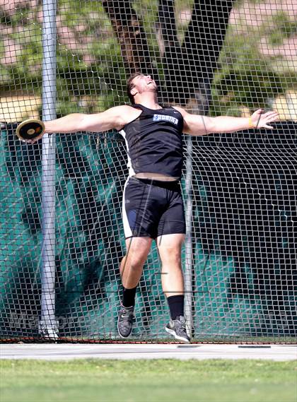Thumbnail 3 in CIF State Track & Field Championships (Boys Discus) photogallery.