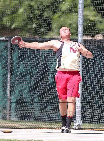 Thumbnail 1 in CIF State Track & Field Championships (Boys Discus) photogallery.