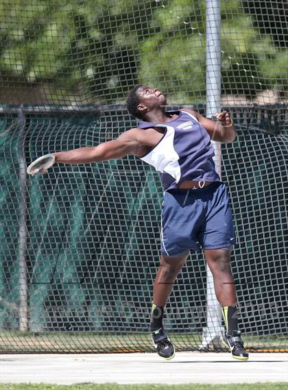 Thumbnail 3 in CIF State Track & Field Championships (Boys Discus) photogallery.
