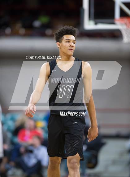 Thumbnail 1 in Grandview vs. George Washington (CHSAA 5A State Final) photogallery.