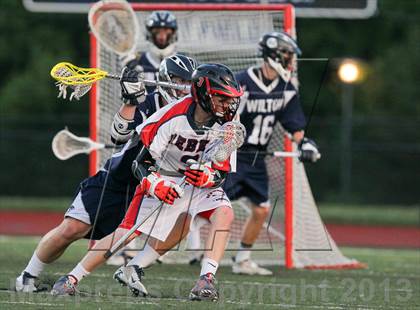 Thumbnail 2 in Wilton vs New Fairfield (CIAC Class M Semifinal) photogallery.