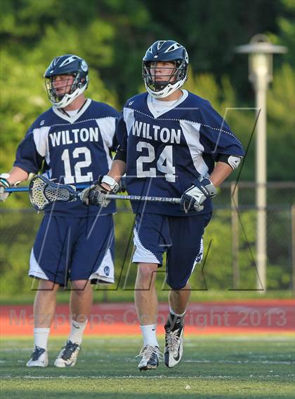 Thumbnail 2 in Wilton vs New Fairfield (CIAC Class M Semifinal) photogallery.