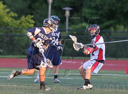 Thumbnail 3 in Wilton vs New Fairfield (CIAC Class M Semifinal) photogallery.