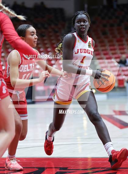 Thumbnail 3 in Judge Memorial Catholic vs. Delta (UHSAA 3A Consolation Game) photogallery.
