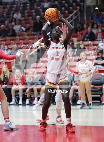 Thumbnail 2 in Judge Memorial Catholic vs. Delta (UHSAA 3A Consolation Game) photogallery.