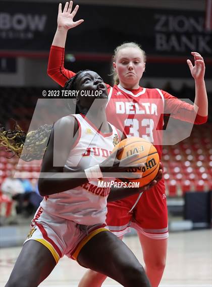 Thumbnail 3 in Judge Memorial Catholic vs. Delta (UHSAA 3A Consolation Game) photogallery.