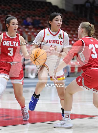 Thumbnail 3 in Judge Memorial Catholic vs. Delta (UHSAA 3A Consolation Game) photogallery.