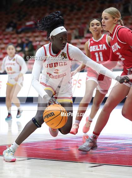 Thumbnail 3 in Judge Memorial Catholic vs. Delta (UHSAA 3A Consolation Game) photogallery.