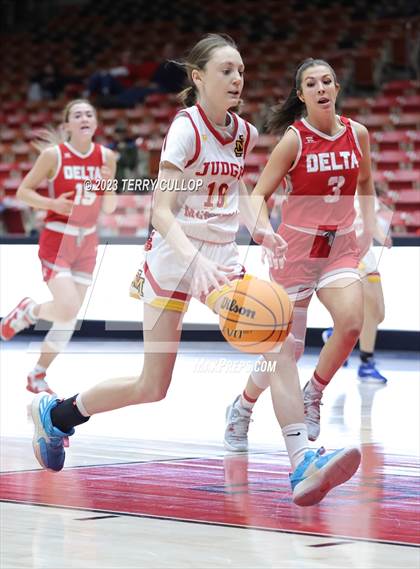 Thumbnail 2 in Judge Memorial Catholic vs. Delta (UHSAA 3A Consolation Game) photogallery.