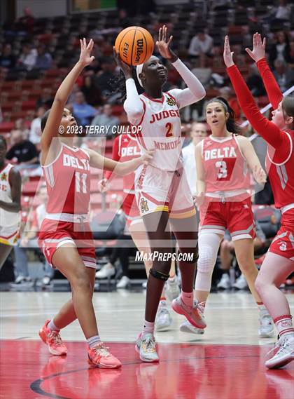 Thumbnail 1 in Judge Memorial Catholic vs. Delta (UHSAA 3A Consolation Game) photogallery.