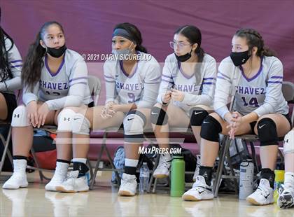 Thumbnail 1 in Cesar Chavez vs. Flagstaff (EPIC Tournament Chandler Prep Invite)  photogallery.