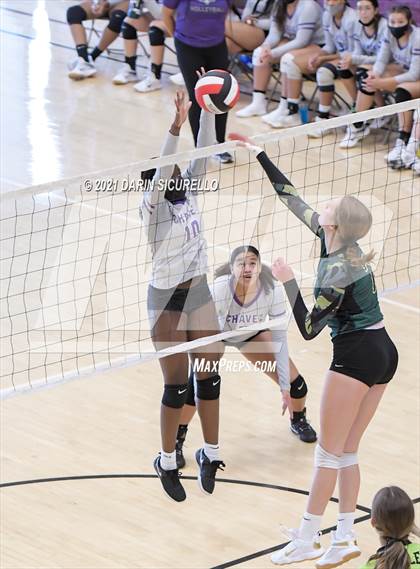 Thumbnail 2 in Cesar Chavez vs. Flagstaff (EPIC Tournament Chandler Prep Invite)  photogallery.