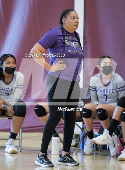 Thumbnail 3 in Cesar Chavez vs. Flagstaff (EPIC Tournament Chandler Prep Invite)  photogallery.